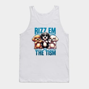 Rizz Em With The Tism Tank Top